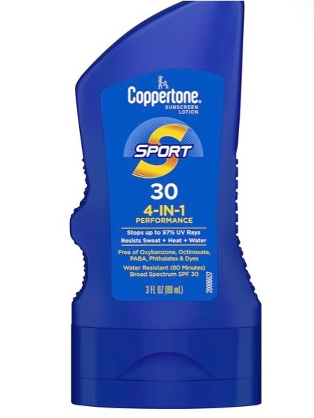 Coppertone Sport Sunscreen Broad Spectrum SPF 30 Sunscreen 3 Fl Oz, Set of 2